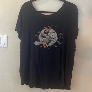Torrid Disney Minnie Mouse Witch Halloween shirt size 3